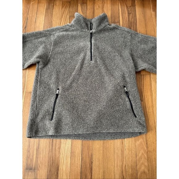 Vintage Obermeyer Men's Nordic Wool 1/2 Zip Sweater Pullover Fleece Size XL - Picture 3 of 7